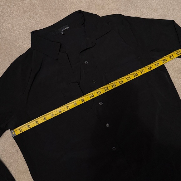 Ro & De Black Dress Shirt - Picture 10 of 11